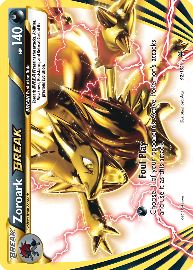 Zoroark BREAK (92/162) [XY: BREAKthrough] | Odin's Place
