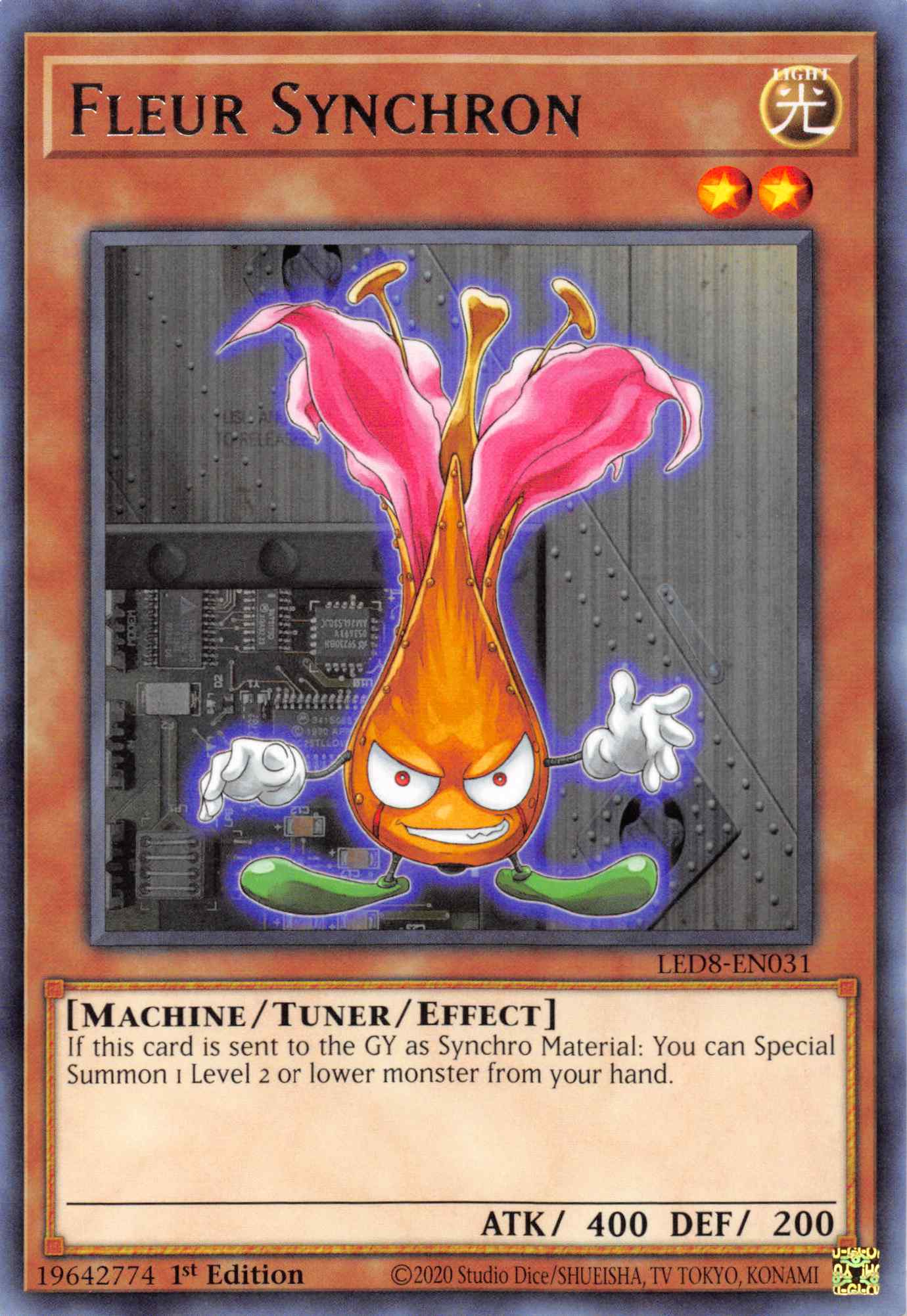 Fleur Synchron [LED8-EN031] Rare | Odin's Place