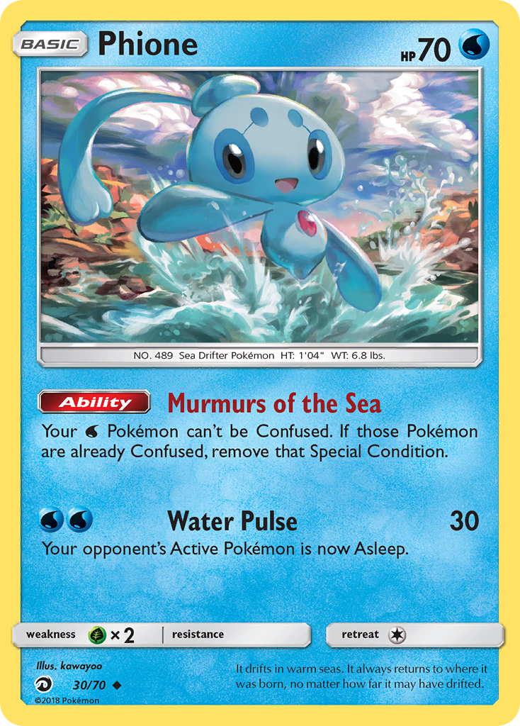 Phione (30/70) [Sun & Moon: Dragon Majesty] | Odin's Place