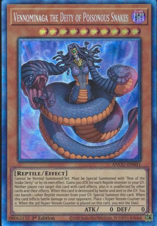 Vennominaga the Deity of Poisonous Snakes (Collector's Rare) [ANGU-EN041] Collector's Rare | Odin's Place