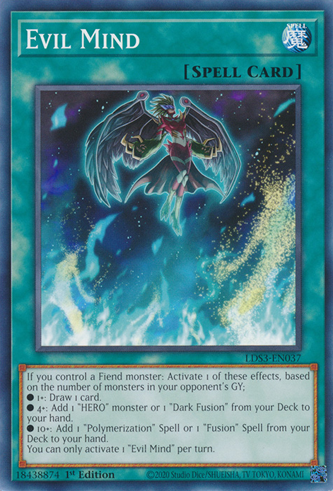 Evil Mind [LDS3-EN037] Common | Odin's Place
