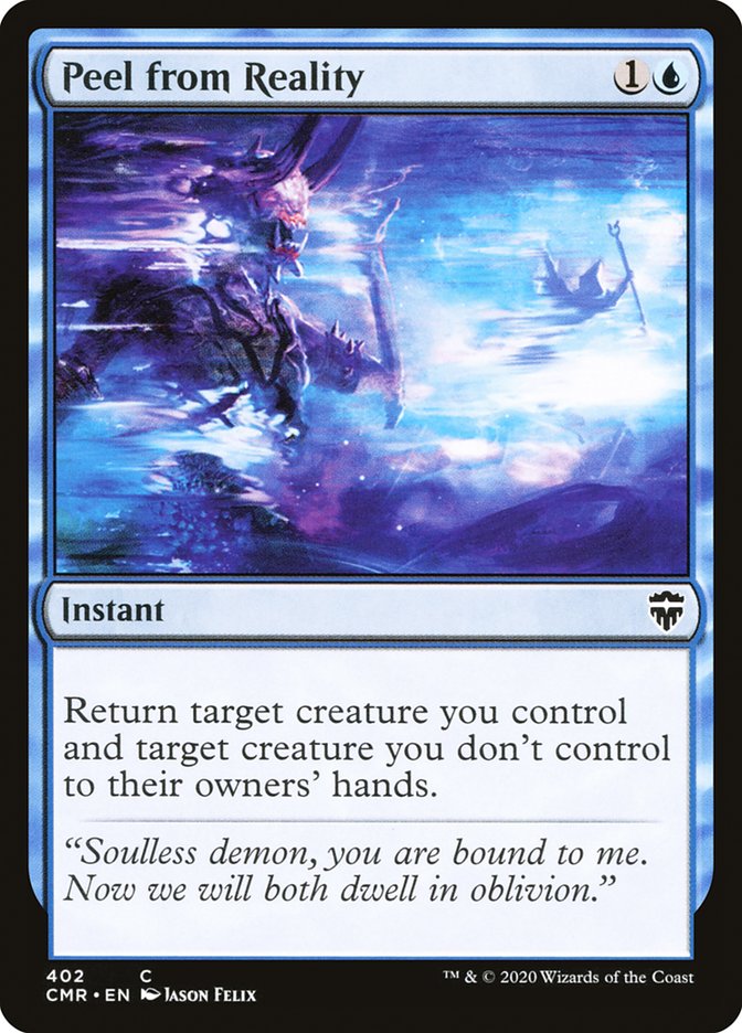 Peel from Reality [Commander Legends] | Odin's Place