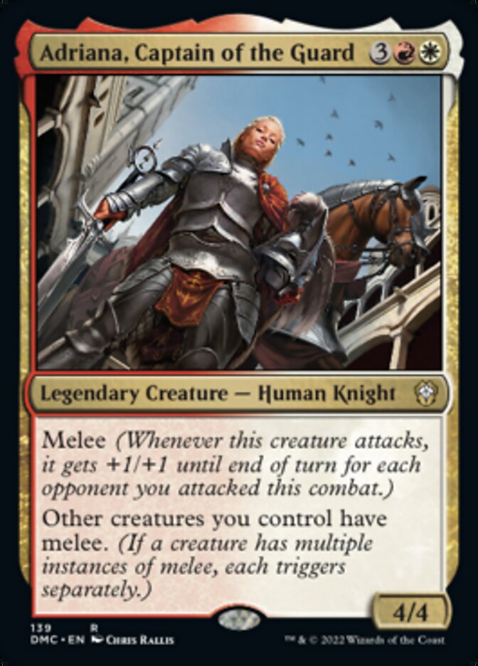 Adriana, Captain of the Guard [Dominaria United Commander] | Odin's Place