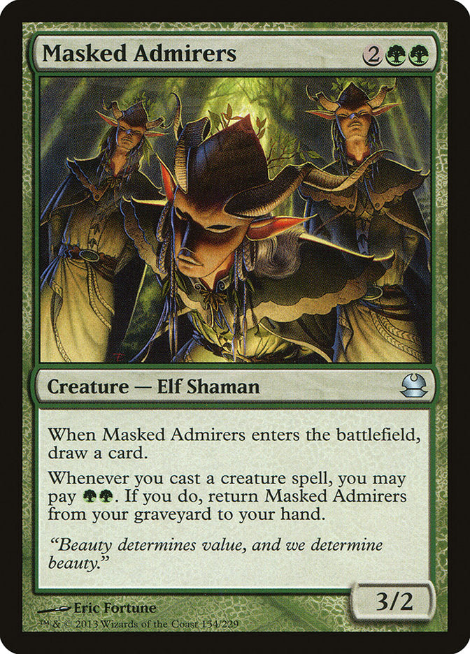 Masked Admirers (154) [Modern Masters] | Odin's Place