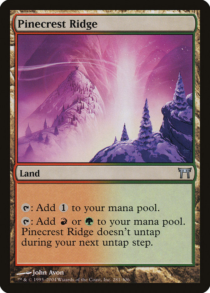 Pinecrest Ridge (281) [Champions of Kamigawa] | Odin's Place