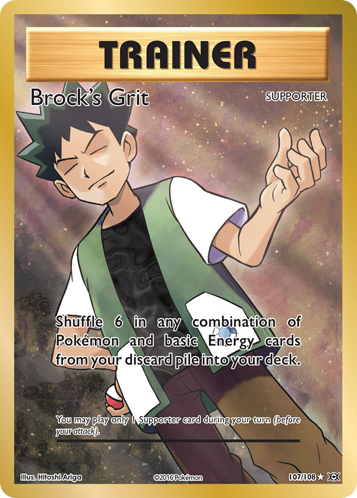 Brock's Grit (107/108) [XY: Evolutions] | Odin's Place