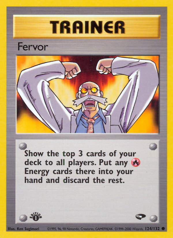 Fervor (124/132) [Gym Challenge 1st Edition] | Odin's Place