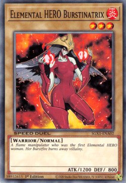 Elemental HERO Burstinatrix [SGX1-ENA02] Common | Odin's Place