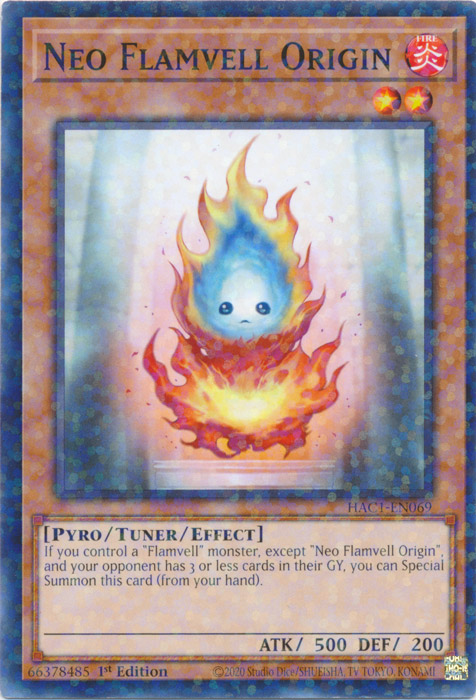 Neo Flamvell Origin (Duel Terminal) [HAC1-EN069] Common | Odin's Place