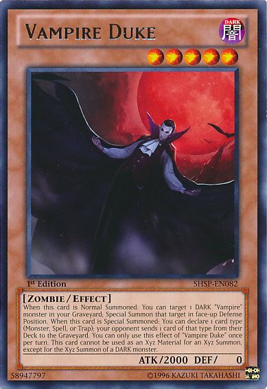 Vampire Duke [SHSP-EN082] Rare | Odin's Place