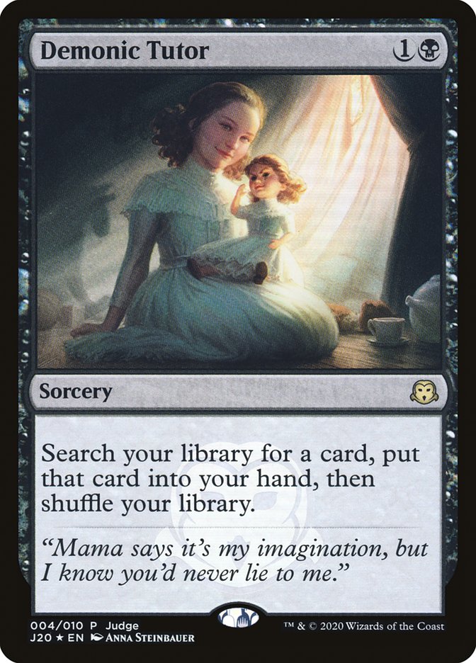 Demonic Tutor [Judge Gift Cards 2020] | Odin's Place