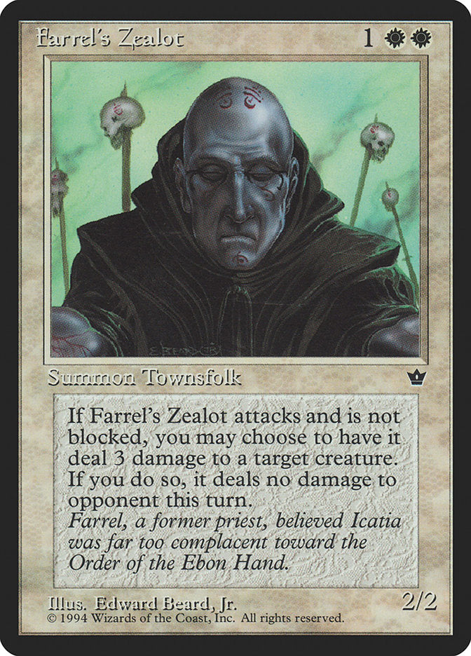 Farrel's Zealot (Edward P. Beard, Jr.) [Fallen Empires] | Odin's Place