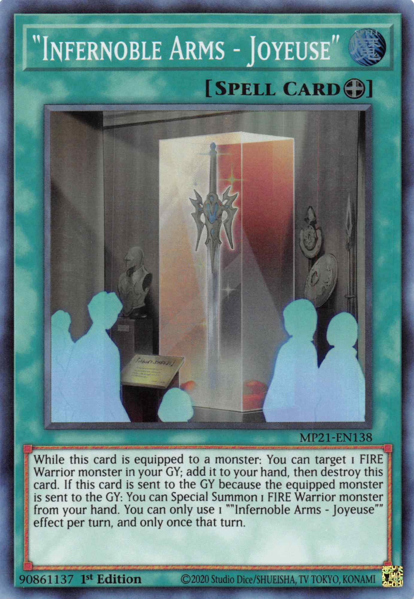 Infernoble Arms - Joyeuse [MP21-EN138] Super Rare | Odin's Place
