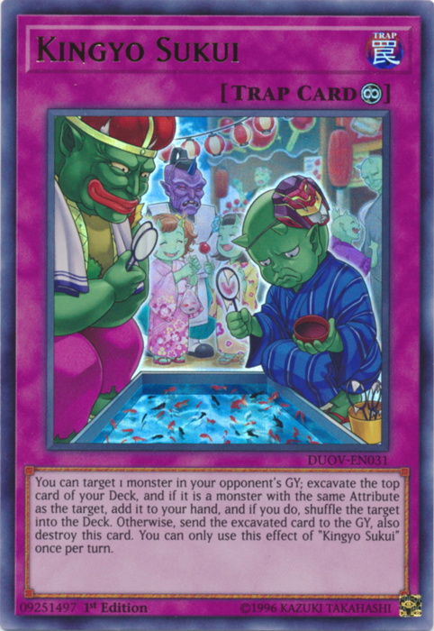 Kingyo Sukui [DUOV-EN031] Ultra Rare | Odin's Place