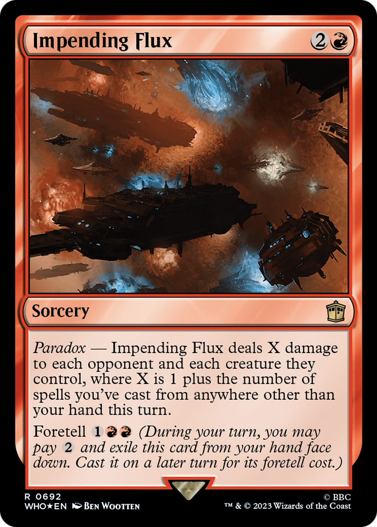 Impending Flux (Surge Foil) [Doctor Who] | Odin's Place