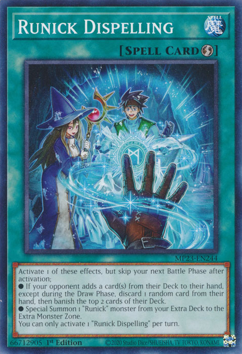 Runick Dispelling [MP23-EN244] Common | Odin's Place