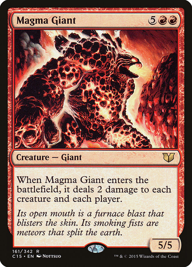 Magma Giant (161) [Commander 2015] | Odin's Place