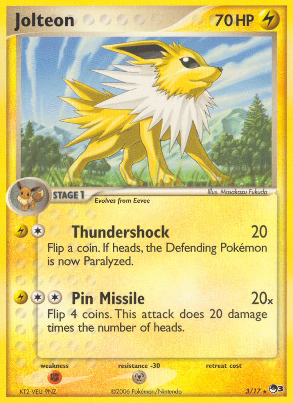 Jolteon (3/17) [POP Series 3] | Odin's Place