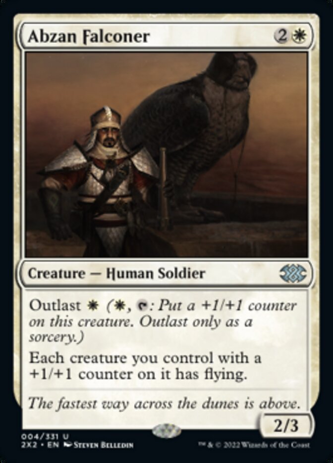 Abzan Falconer [Double Masters 2022] | Odin's Place