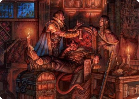 Long Rest Art Card [Dungeons & Dragons: Adventures in the Forgotten Realms Art Series] | Odin's Place
