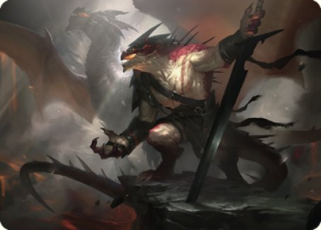 Rivaz of the Claw Art Card [Dominaria United Art Series] | Odin's Place