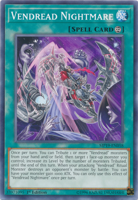 Vendread Nightmare [MP19-EN058] Common | Odin's Place
