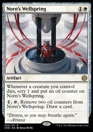 Norn's Wellspring (Promo Pack) [Phyrexia: All Will Be One Promos] | Odin's Place