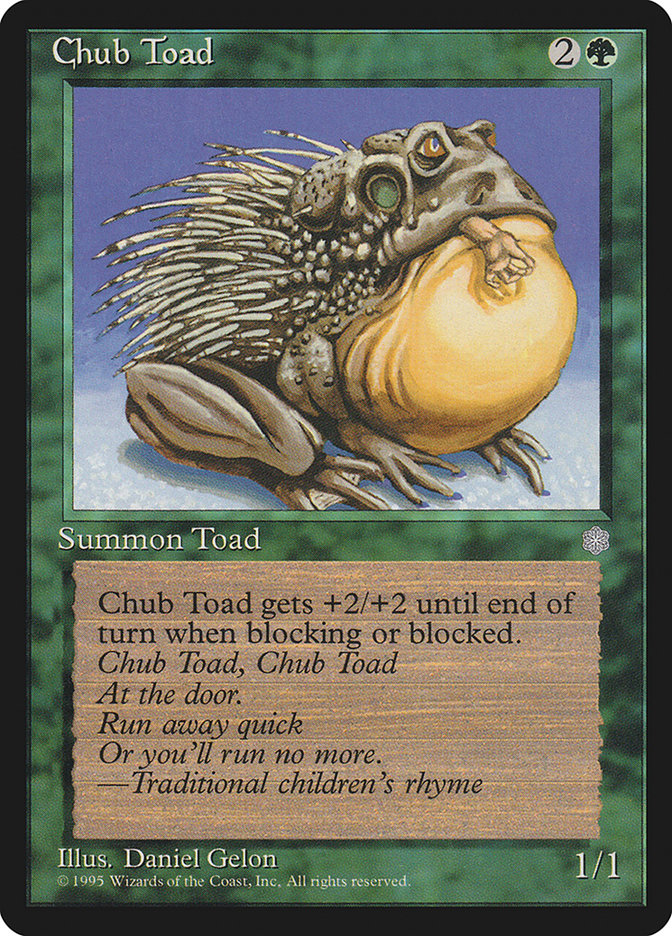 Chub Toad (229) [Ice Age] | Odin's Place