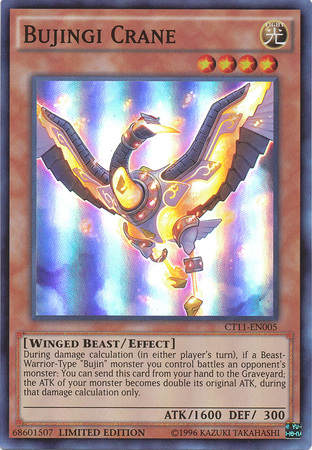 Bujingi Crane [CT11-EN005] Super Rare | Odin's Place
