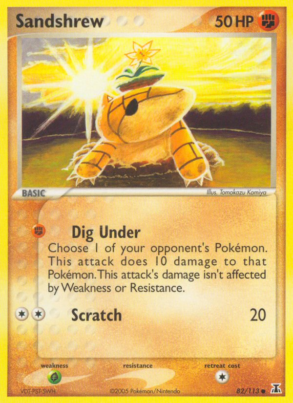 Sandshrew (82/113) [EX: Delta Species] | Odin's Place