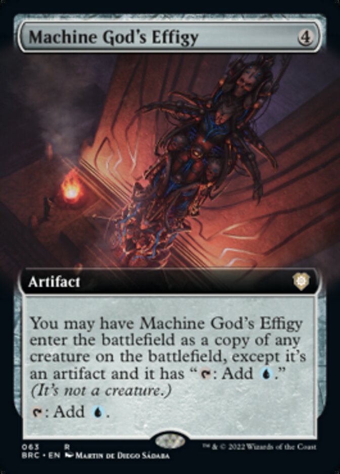 Machine God's Effigy (Extended Art) [The Brothers' War Commander] | Odin's Place