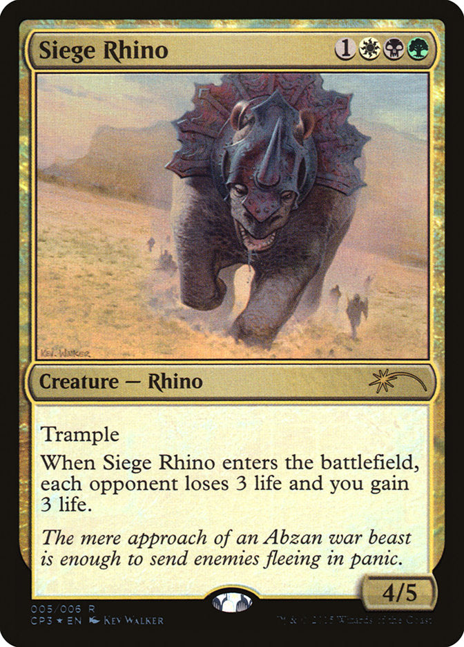 Siege Rhino (5) [Magic Origins Clash Pack] | Odin's Place