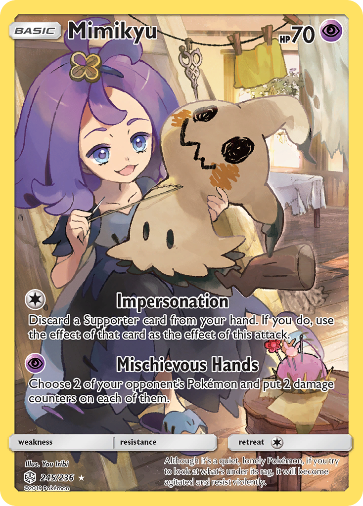 Mimikyu (245/236) [Sun & Moon: Cosmic Eclipse] | Odin's Place