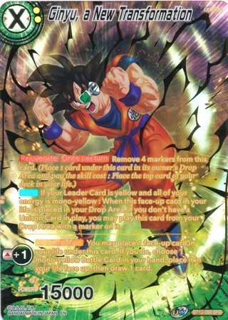 Ginyu, a New Transformation (SPR) (BT12-088) [Vicious Rejuvenation] | Odin's Place