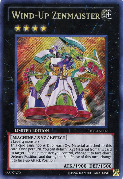 Wind-Up Zenmaister [CT08-EN002] Secret Rare | Odin's Place