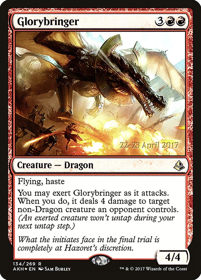 Glorybringer (134) [Amonkhet Prerelease Promos] | Odin's Place