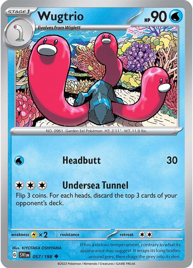 Wugtrio (057/198) [Scarlet & Violet: Base Set] | Odin's Place