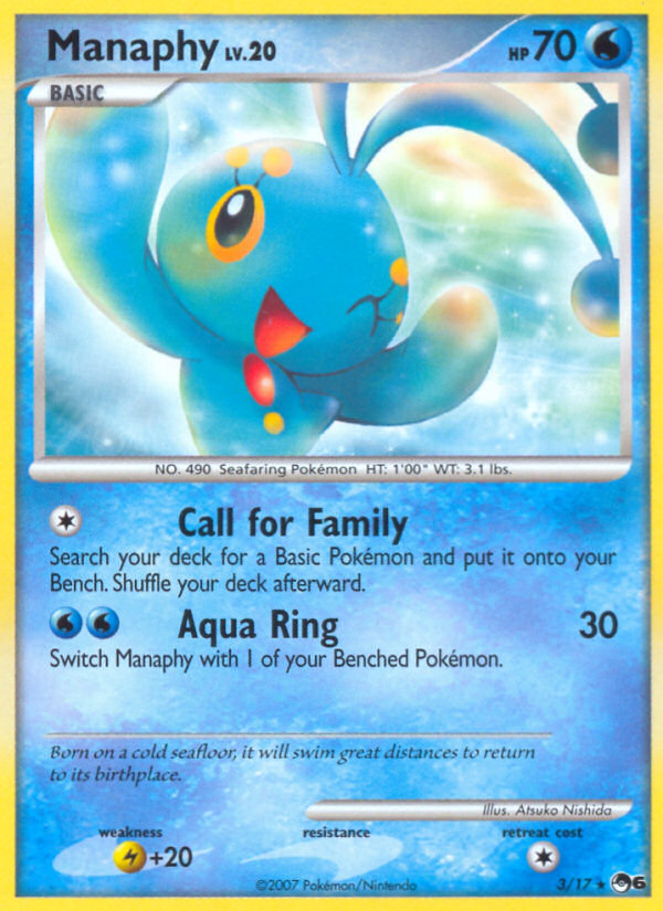 Manaphy (3/17) [POP Series 6] | Odin's Place