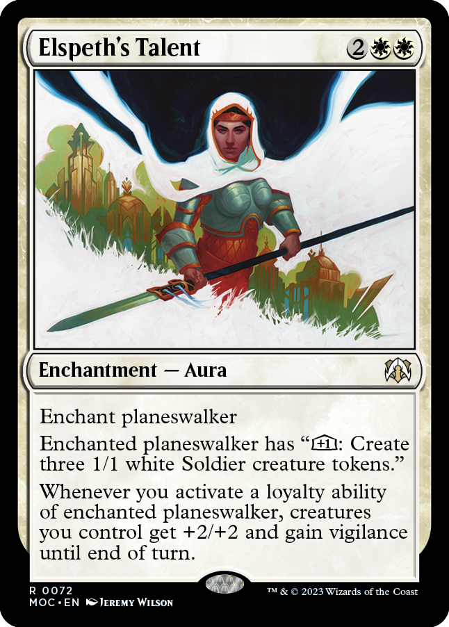 Elspeth's Talent [March of the Machine Commander] | Odin's Place