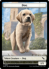 Thopter (0020) // Dog Double-Sided Token [Murders at Karlov Manor Tokens] | Odin's Place
