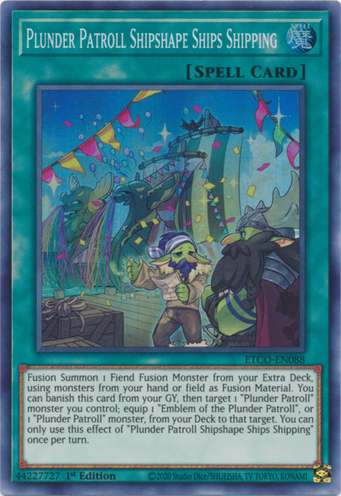 Plunder Patroll Shipshape Ships Shipping [ETCO-EN088] Super Rare | Odin's Place