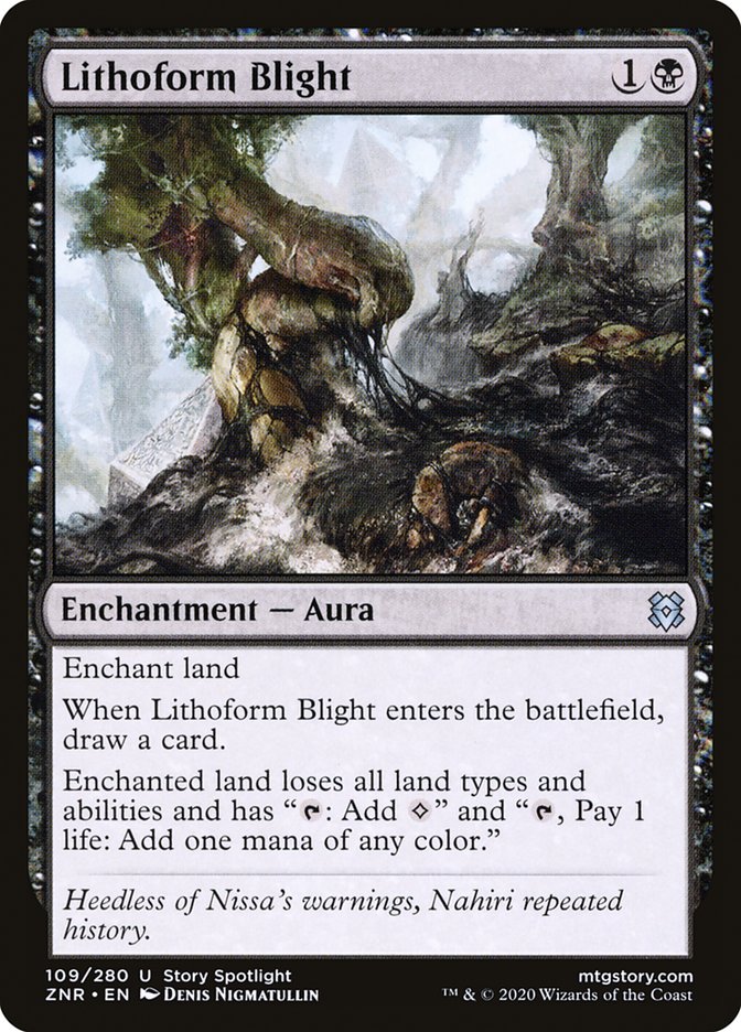 Lithoform Blight [Zendikar Rising] | Odin's Place