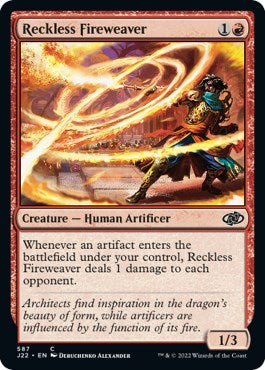 Reckless Fireweaver [Jumpstart 2022] | Odin's Place