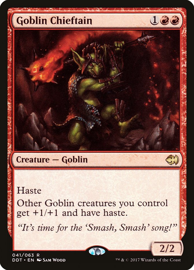 Goblin Chieftain (41) [Duel Decks: Merfolk vs. Goblins] | Odin's Place