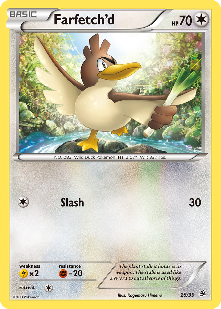 Farfetch'd (25/39) [XY: Kalos Starter Set] | Odin's Place