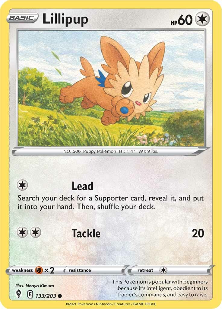Lillipup (133/203) [Sword & Shield: Evolving Skies] | Odin's Place