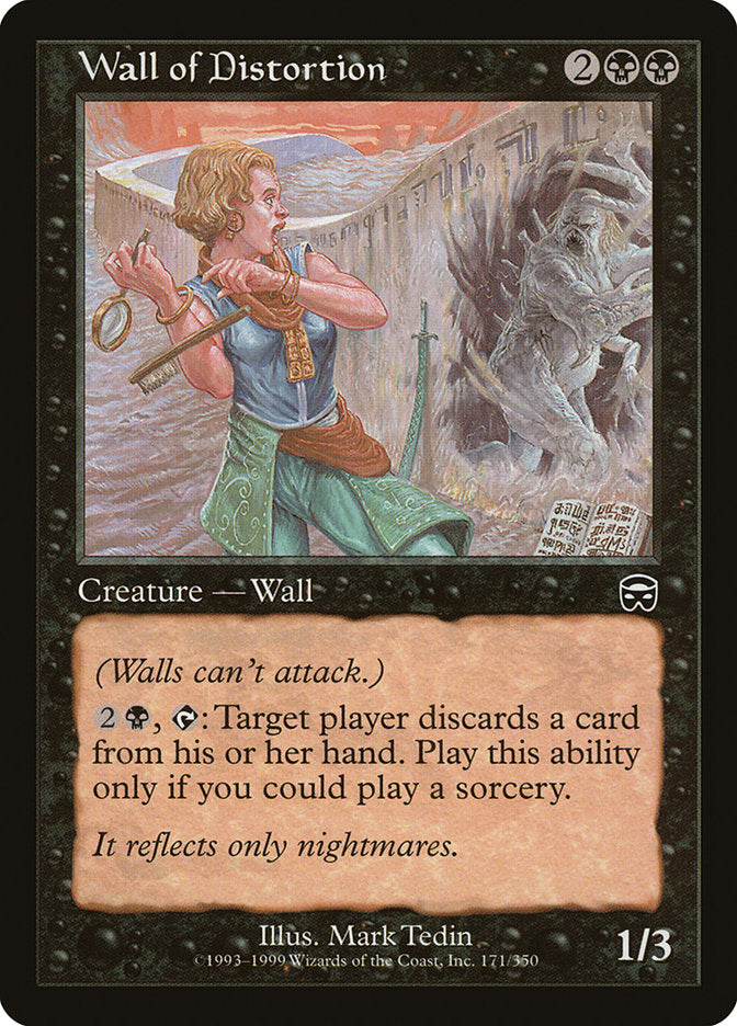 Wall of Distortion (171) [Mercadian Masques] | Odin's Place