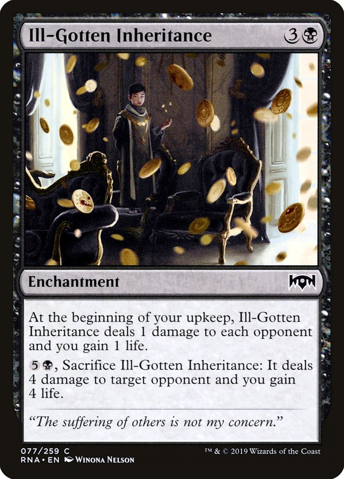 Ill-Gotten Inheritance (77) [Ravnica Allegiance] | Odin's Place