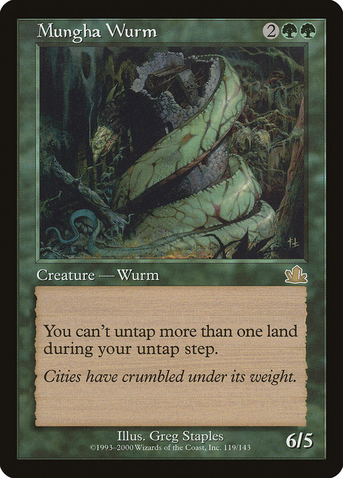 Mungha Wurm (119) [Prophecy] | Odin's Place