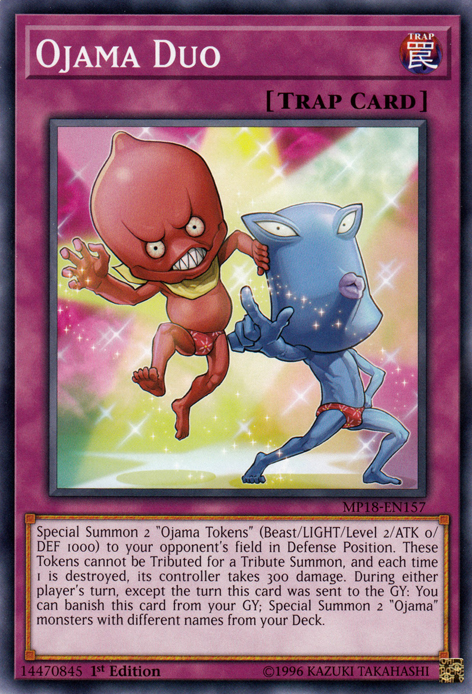 Ojama Duo [MP18-EN157] Common | Odin's Place